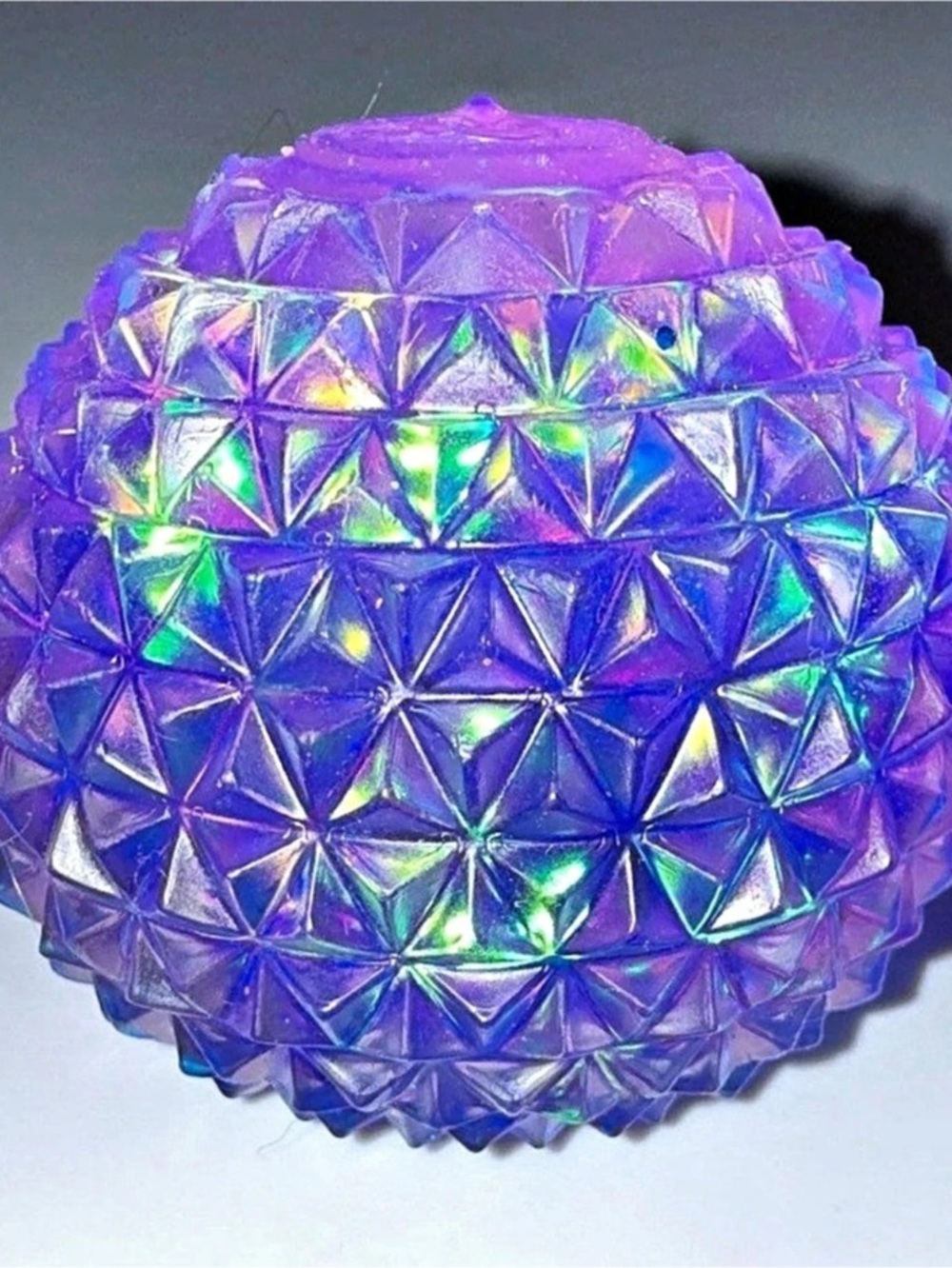 Purple Iridescent Squishy